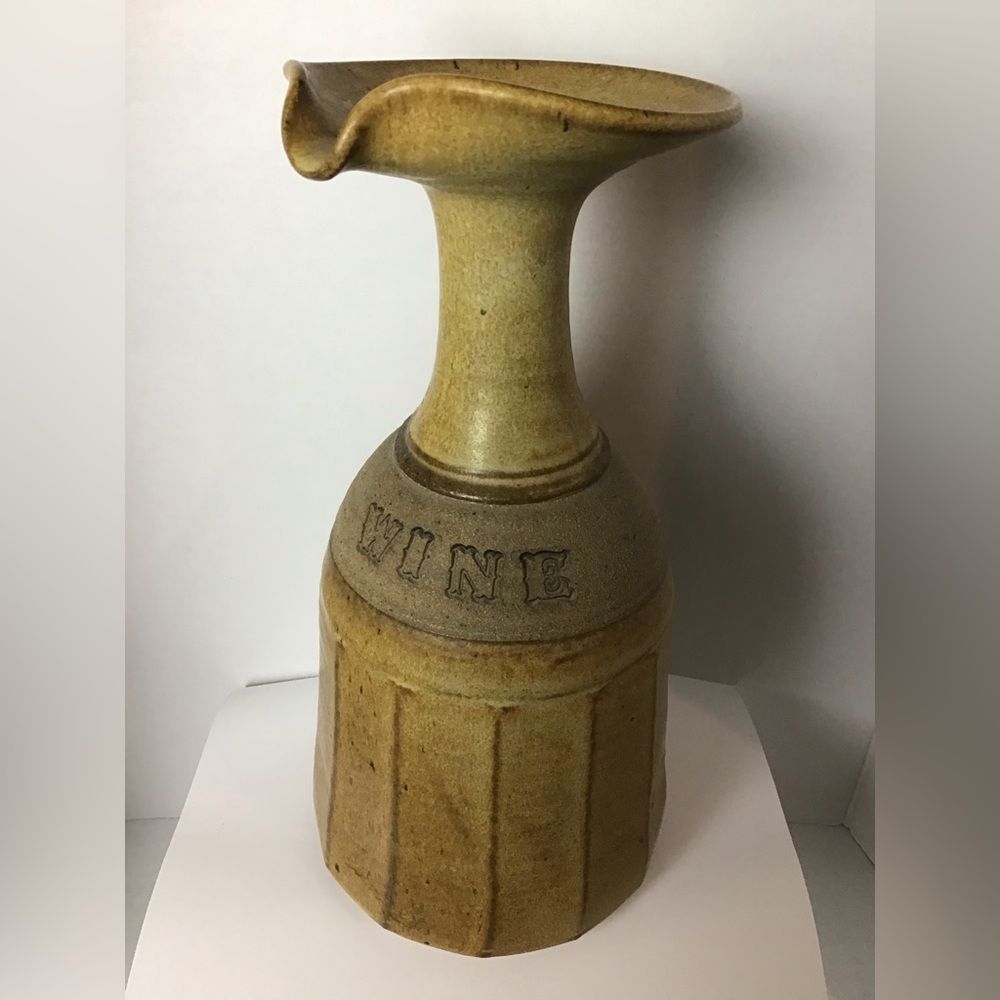 Massive WINE CRAFT Ceramic Studio Art Pottery